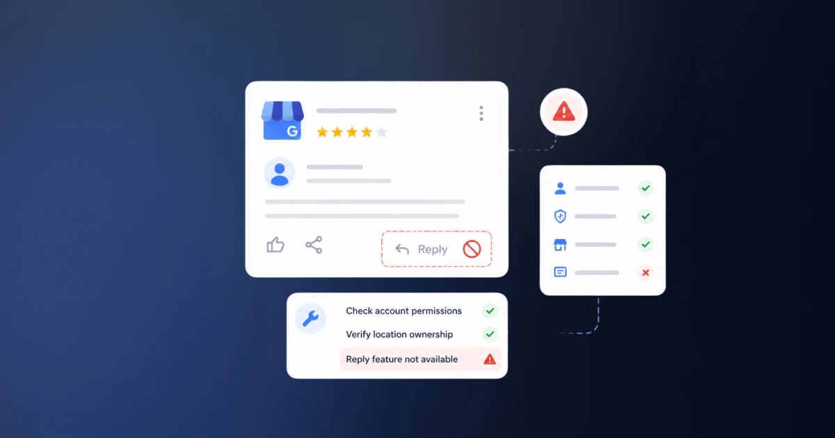 Why Can't I Reply to a Google Review? Causes and Fixes