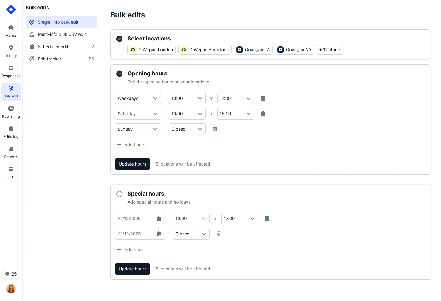 Carregue uma folha de cálculo, atualize tudo